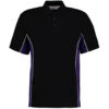 Black/Purple/White