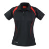 black/red